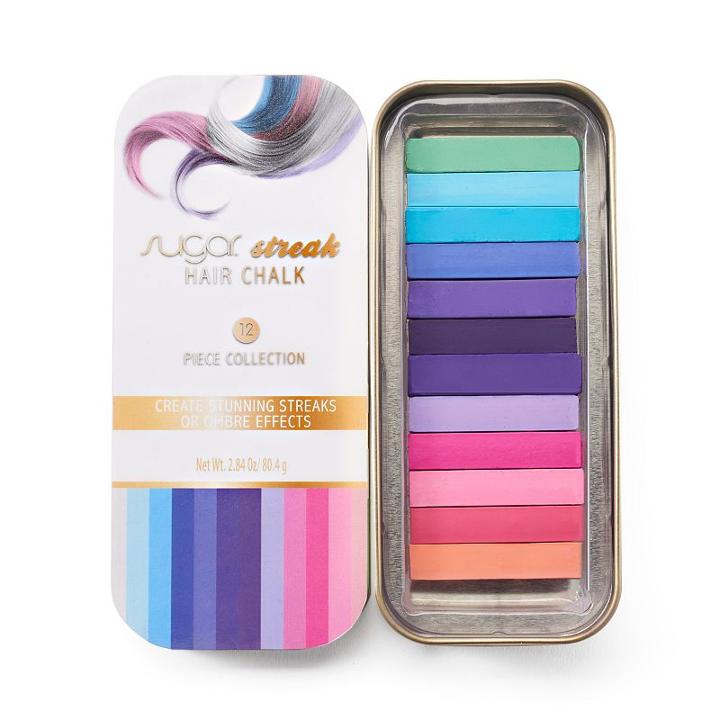 Sugar Streak Pastel Hair Chalk, Multicolor