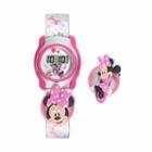 Disney's Minnie Mouse Kids' Digital Charm Watch, Girl's, Multicolor