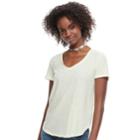 Juniors' So&reg; Perfect Tee, Teens, Size: Xs, Med Yellow