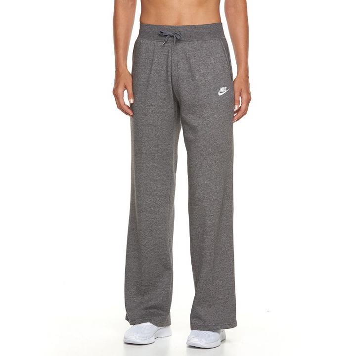 Women's Nike Fleece Pants, Size: Medium, Grey Other