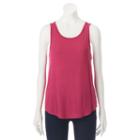 Juniors' Mudd&reg; Swing Muscle Tank, Teens, Size: Xl, Med Red