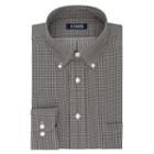 Men's Chaps Regular-fit Stretch Button-down Collar Dress Shirt, Size: 16-32/33, Black