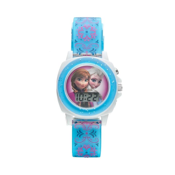 Disney Frozen Anna And Elsa Kids' Sound Digital Watch, Girl's