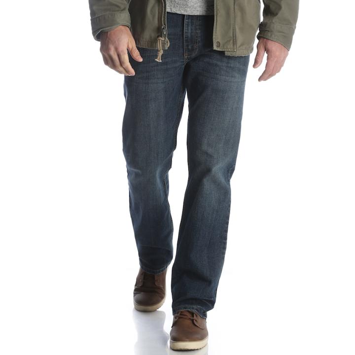 Men's Wrangler Relaxed-fit Jeans, Size: 34x30, Blue