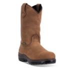 John Deere Men's Waterproof Wellington Work Boots, Size: Medium (8.5), Brown