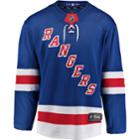 Men's Fanatics New York Rangers Breakaway Jersey, Size: Xxl, Med Blue
