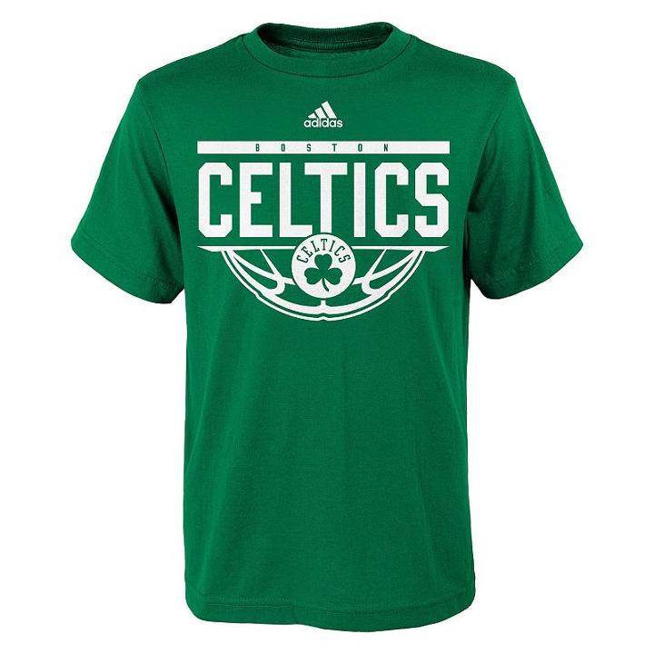 Boys 8-20 Adidas Boston Celtics Balled Out Tee, Boy's, Size: Xl(18/20), Green