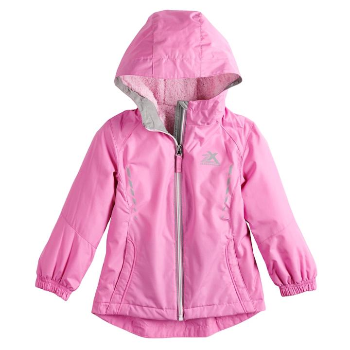 Girls 7-16 Zeroxposur Marion Lightweight Transitional Jacket, Size: 6-6x, Pink Ovrfl