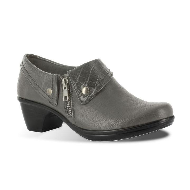 Easy Street Darcy Women's Shooties, Size: Medium (6), Grey