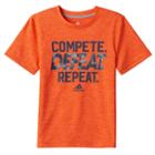 Boys 4-7x Adidas Compete. Defeat. Repeat. Climalite Tee, Boy's, Size: 6, Med Orange