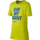 Boys 8-20 Nike Ask My Agent Tee, Size: Medium, Dark Green