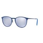 Ray-ban Rb3539 54mm Erika Pilot Mirror Sunglasses, Women's, Brt Blue