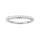 Sterling Silver 1/3 Carat T.w. Diamond Wedding Ring, Women's, Size: 5, White