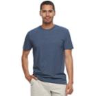 Men's Sonoma Goods For Life&trade; Slim Supersoft Tee, Size: Medium, Blue