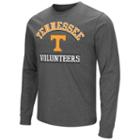 Men's Campus Heritage Tennessee Volunteers Wordmark Long-sleeve Tee, Size: Xl, Grey (charcoal)