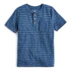 Boys 4-7x Sonoma Goods For Life&trade; Textured Henley, Size: 7x, Med Blue