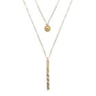 Everlasting Gold 10k Gold Ball & Stick Layered Necklace, Women's, Size: 17, Yellow
