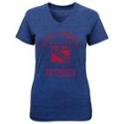 Girls 7-16 New York Rangers Flawless Tee, Size: L 14, Blue