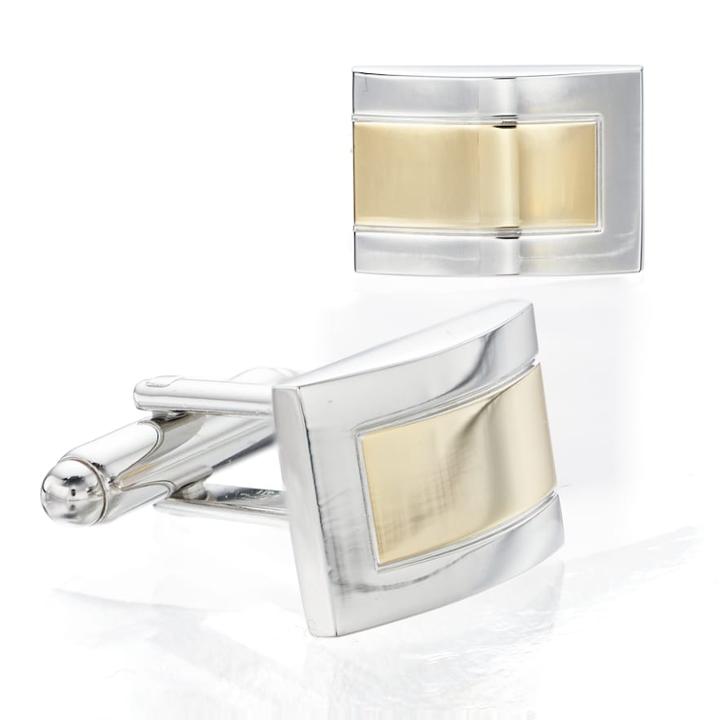 Men's Croft & Barrow&reg; Clark Cuff Links, Lt Yellow