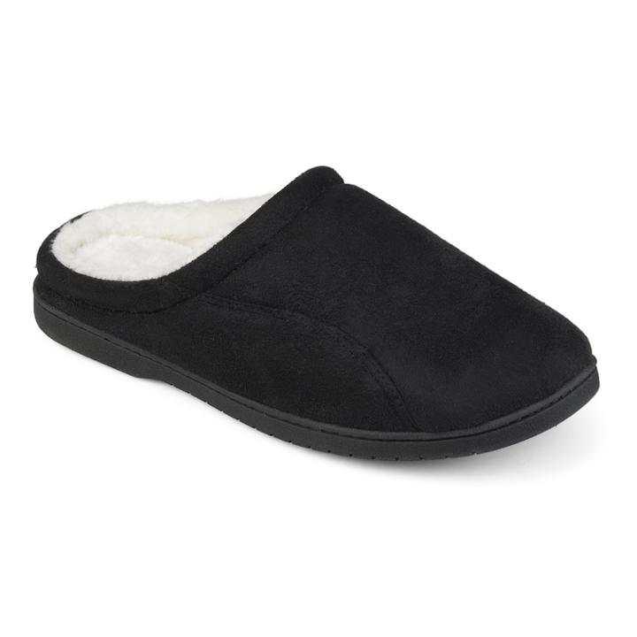 Vance Co. Rhett Men's Slippers, Size: Large, Black