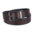 Men's 0 Reversible Textured Belt, Size: Xl, Dark Brown