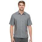 Men's Batik Bay Casual Button-down Shirt, Size: Xl, Light Grey