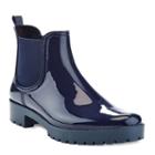 Henry Ferrera Forecast Women's Water-resistant Chelsea Rain Boots, Size: 10, Blue