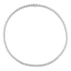 Stella Grace Sterling Silver 1/2 Carat T.w. Diamond Necklace, Women's, Size: 17, White