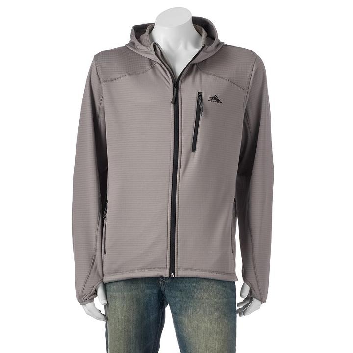 Men's High Sierra Conness Full-zip Hoodie, Size: Xxl, Grey