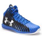 Under Armour Jet Express Mid Grade School Boys' Basketball Shoes, Size: 7, Dark Blue