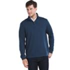 Men's Van Heusen Flex Stretch Classic-fit Quarter-zip Pullover, Size: Xl, Turquoise/blue (turq/aqua)