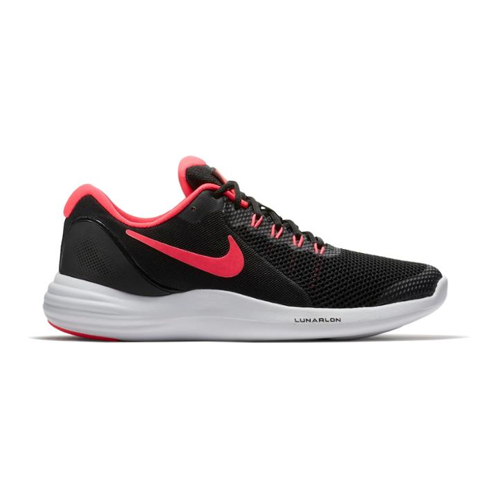 Nike Lunar Apparent Grade School Girls' Sneakers, Size: 6.5, Black