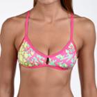 Women's Dolfin Bellas Print Bikini Top, Size: Xl, Med Pink