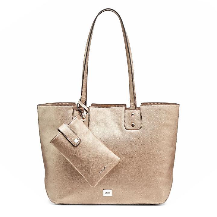 Chaps Fenmore Tote & Pouch, Women's, Brown