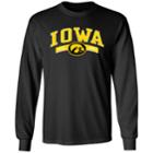 Men's Iowa Hawkeyes Banner Tee, Size: Medium, Black