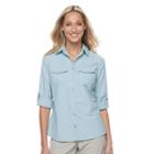 Women's Columbia Amberley Stream Roll-tab Shirt, Size: Large, Ovrfl Oth