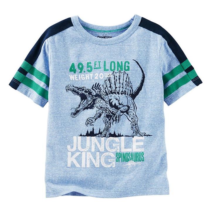 Boys 4-8 Oshkosh B'gosh&reg; Glow-in-the-dark Graphic Tee, Boy's, Size: 6, Med Blue
