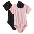 Girls 4-16 2-pk. Short Sleeve Leotards, Girl's, Size: Medium, Ovrfl Oth