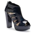 Nyla Bessie Women's Chunky-heel Sandals, Girl's, Size: 8.5, Black