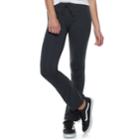 Juniors' So&reg; Drawstring Yoga Pants, Teens, Size: Medium, Dark Grey