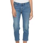 Women's Apt. 9&reg; Faded Capri Jeans, Size: 10, Blue Other