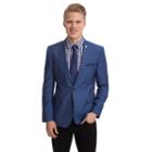 Men's Nick Dunn Slim-fit Sport Coat, Size: 44 Long, Med Blue