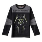 Boys 4-7x Star Wars A Collection For Kohl's Darth Vader Metallic Tee, Boy's, Size: 4, Black
