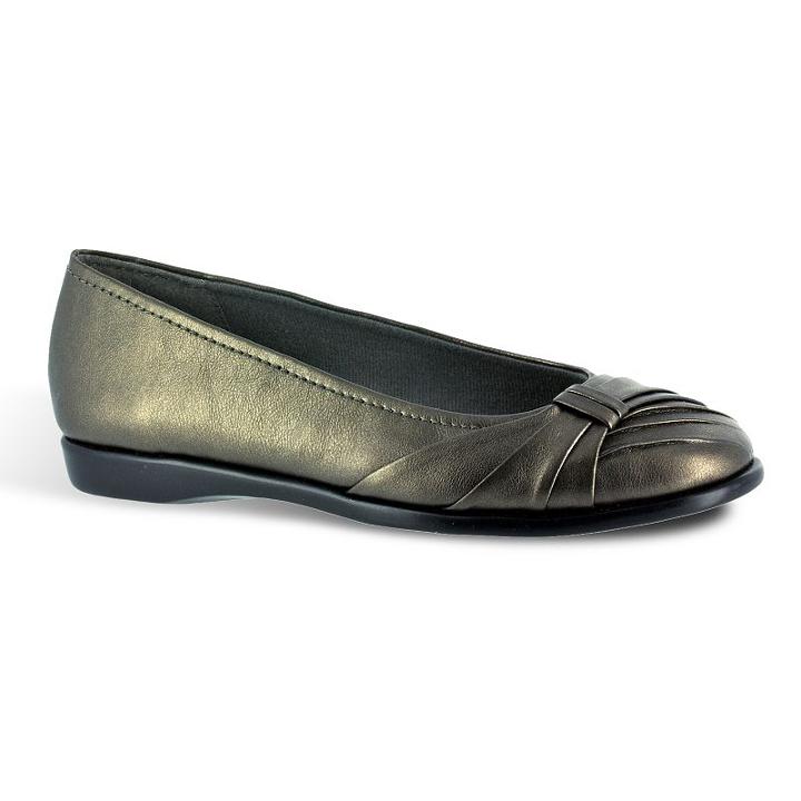 Easy Street Giddy Women's Flats, Size: 7 N, Grey