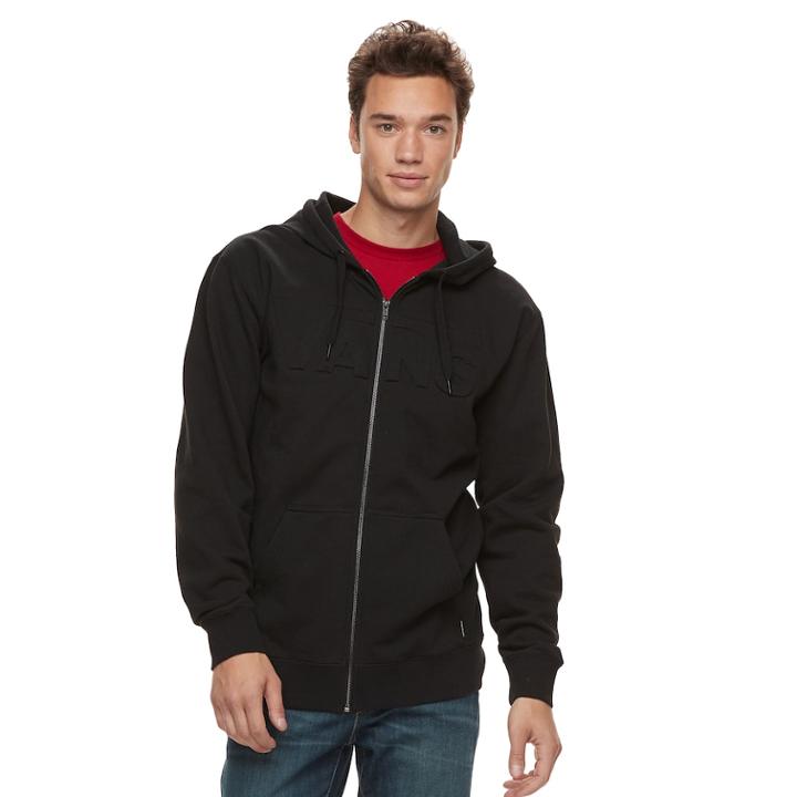 Men's Vans Colver Full-zip Hoodie, Size: Medium, Black