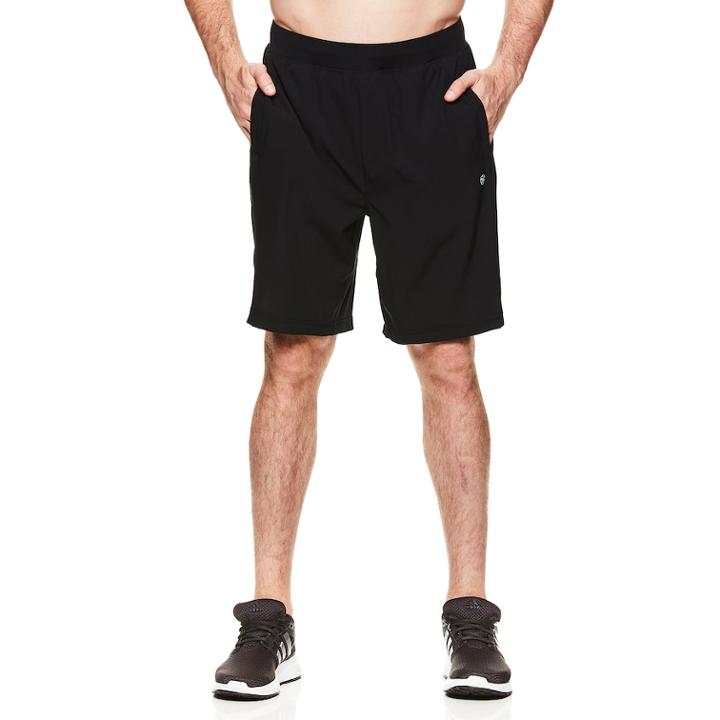 Men's Gaiam Posture Woven Shorts, Size: Xl, Black