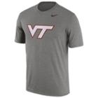 Men's Nike Virginia Tech Hokies Legend Dri-fit Tee, Size: Large, Med Grey