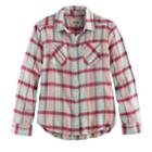 Girls 7-16 Mudd&reg; Metallic Plaid Button-front Flannel Shirt, Size: 14, White