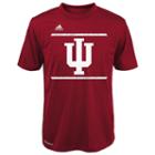 Boys 4-7 Adidas Indiana Hoosiers Sideline Energized Climalite Tee, Boy's, Size: M(5/6), Red