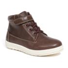Deer Stags Niles Boys' Ankle Boots, Size: 3, Dark Brown